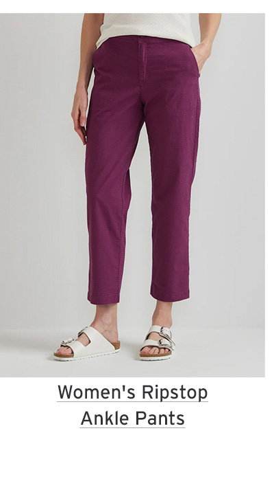 Women's Ripstop Ankle Pants