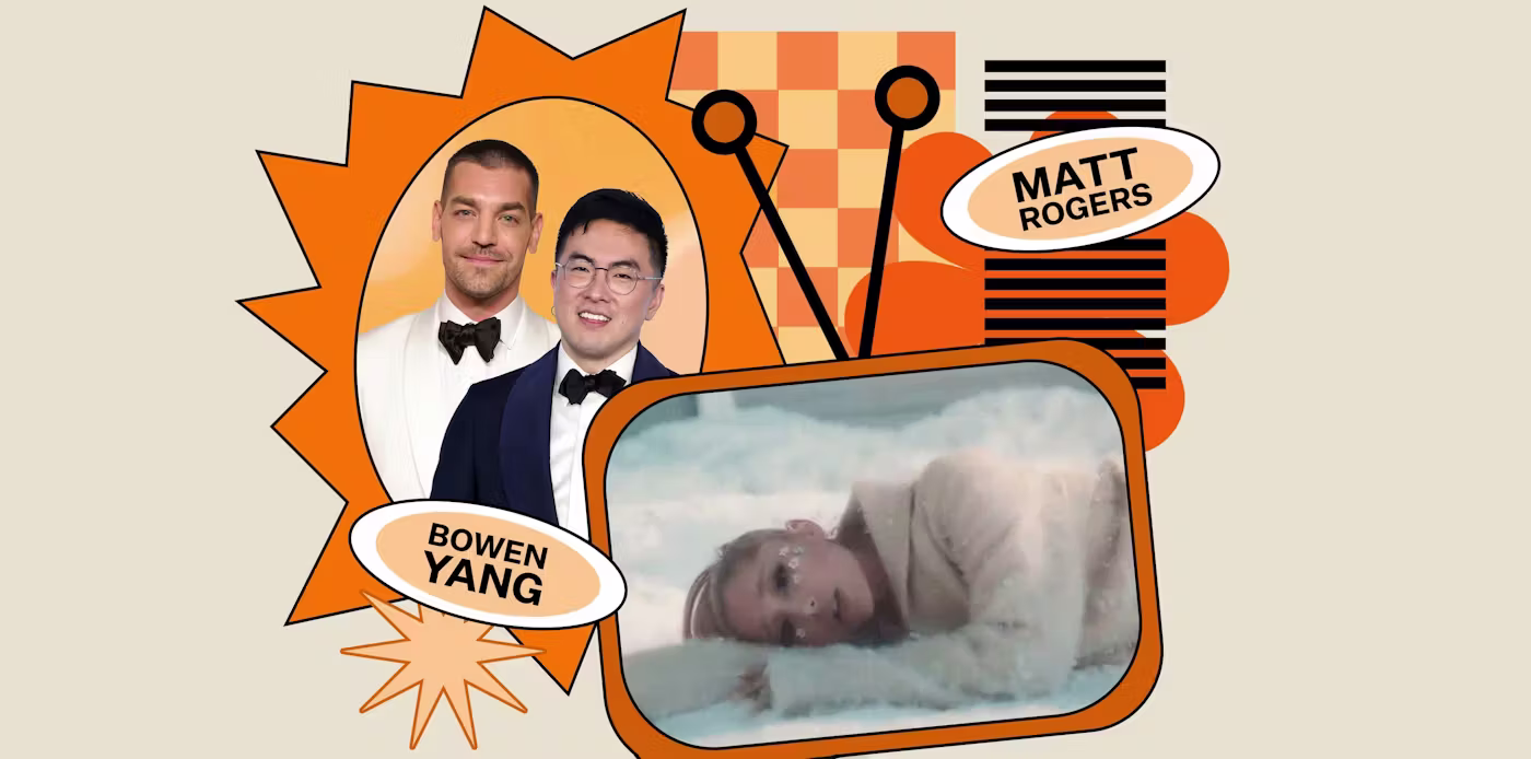Bowen Yang & Matt Rogers Love When A Pop Girlie Acts In A Music Video