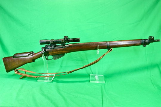 Rare British Enfield No 4 Mk 1 (T) Sniper Matching #’s 1944 WW2 Mk1 303 C&R