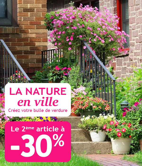 La nature en ville : le 2ème article à -30%
