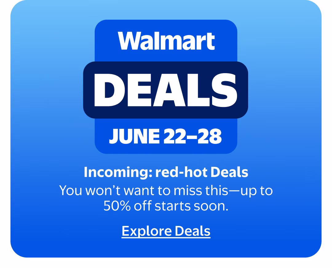 Incoming: red-hot Deals.