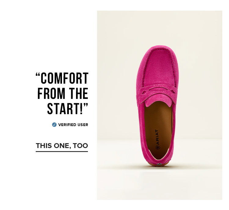 “Comfort from the start!”