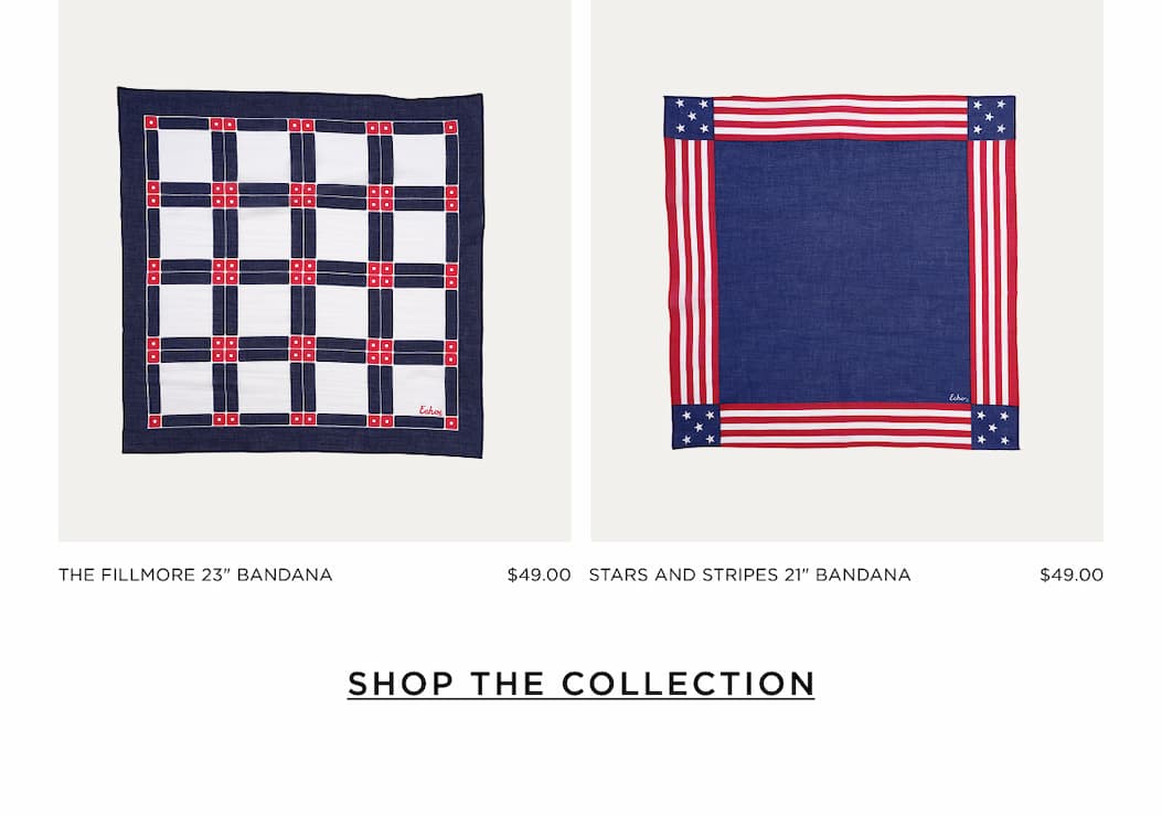 Stars And Stripes Silk Ribbon Scarf