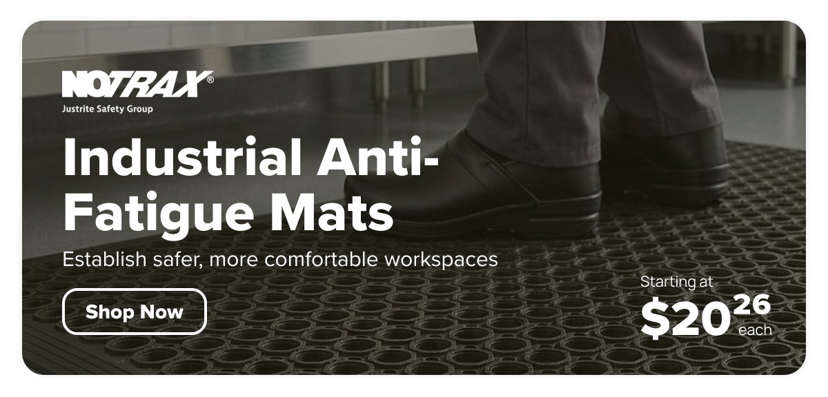 NoTrax Quick Ship Industrial Anti-Fatigue Mats
