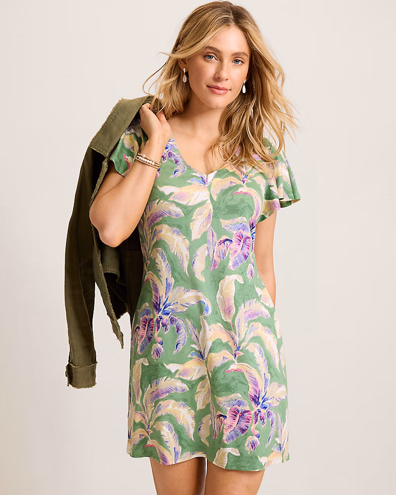 Image of Darcy Norte Bloom Short-Sleeve Dress