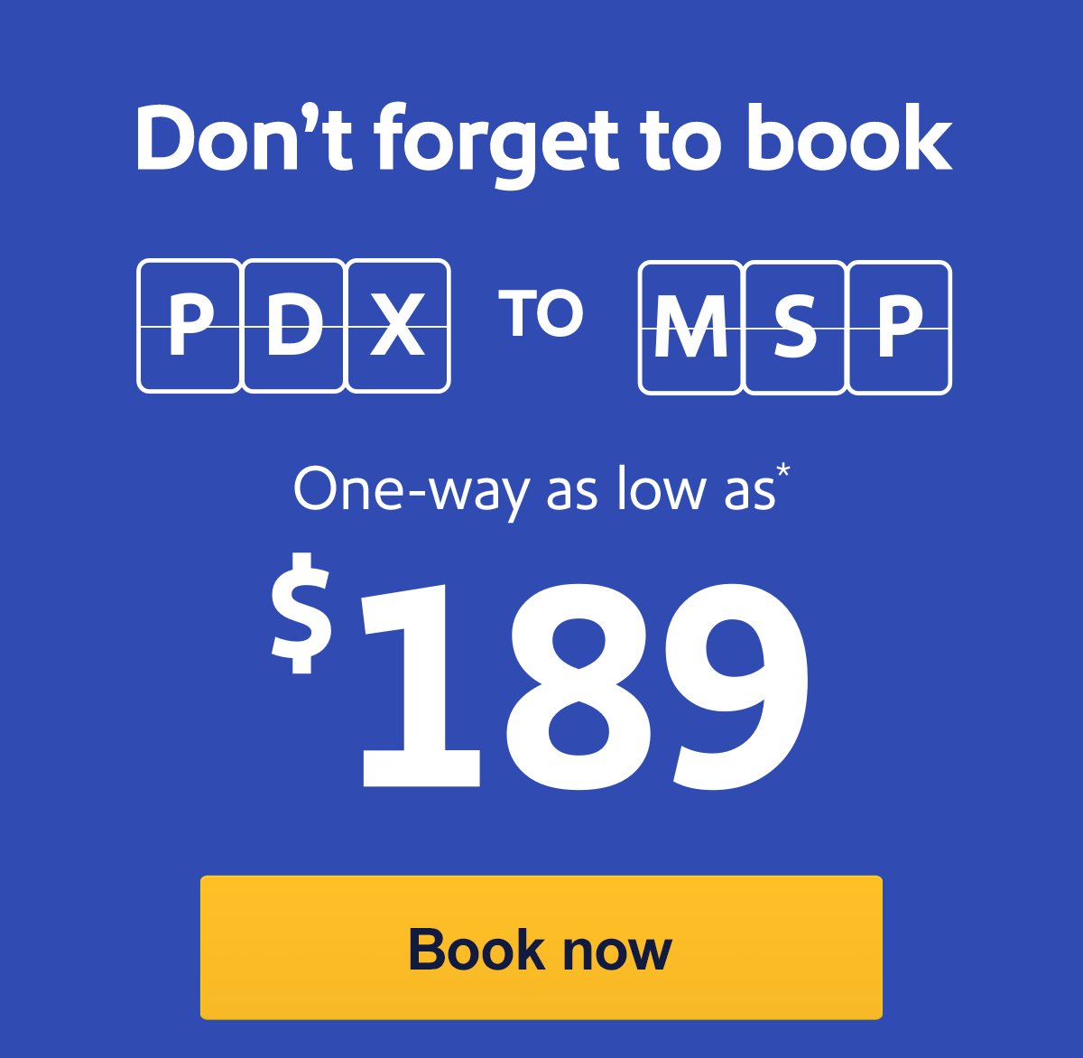 Don't forget to book your trip.