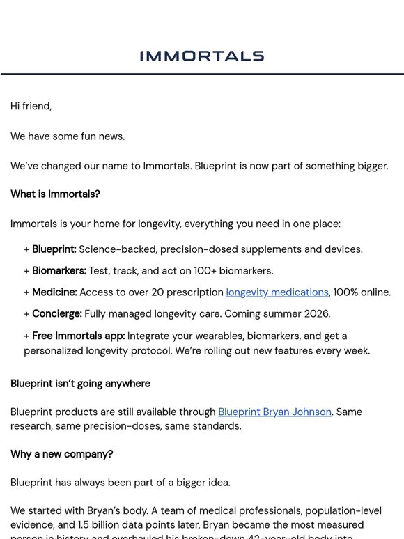 big changes coming
