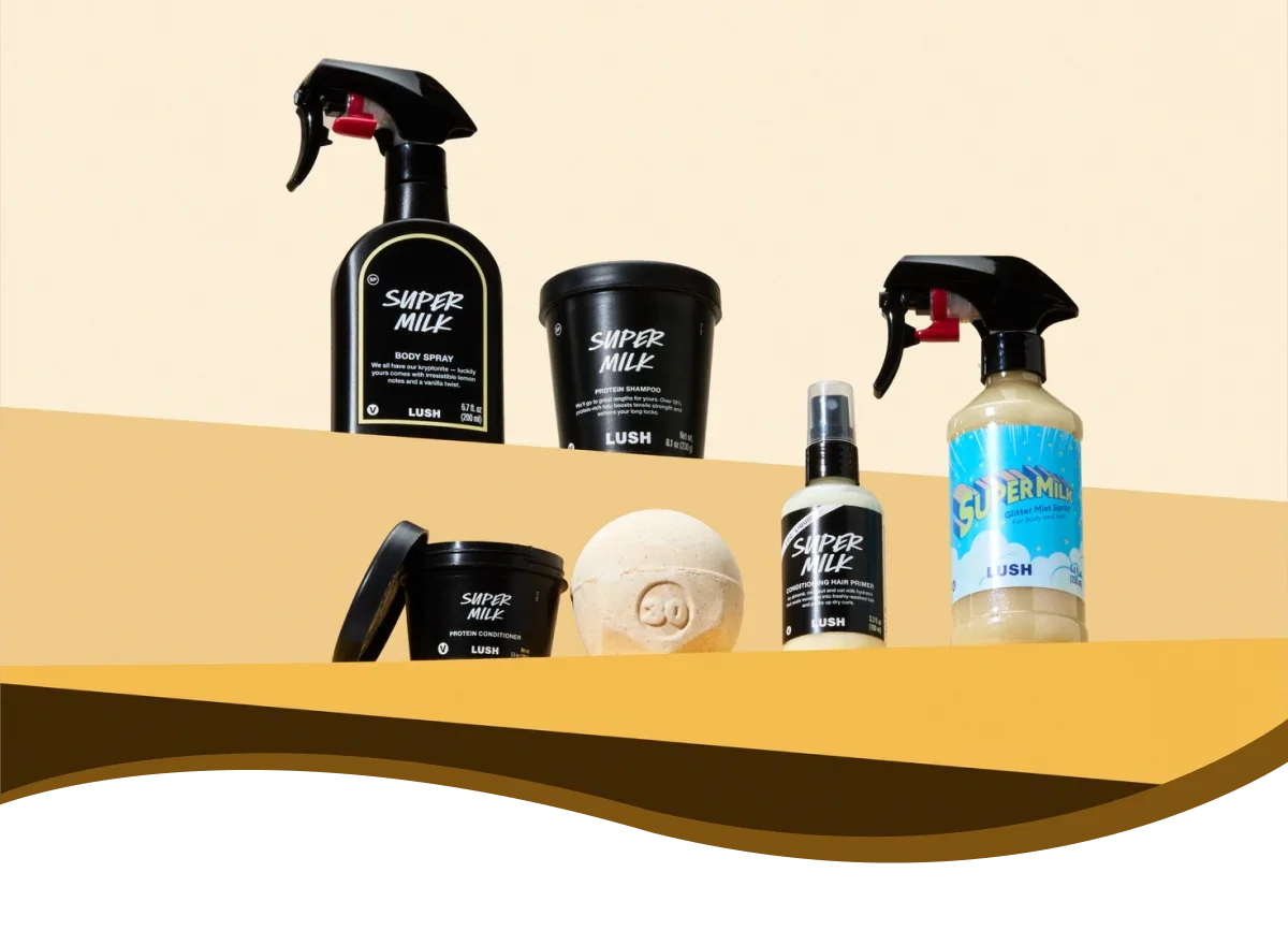 Super Milk Protein Shampoo and Super Milk Protein Conditioner