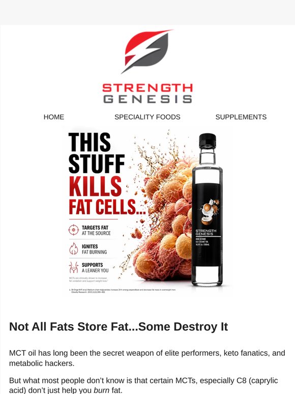 This Stuff Kills Fat Cells...