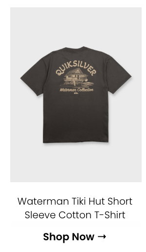 Waterman Tiki Hut Short Sleeve Cotton T-Shirt