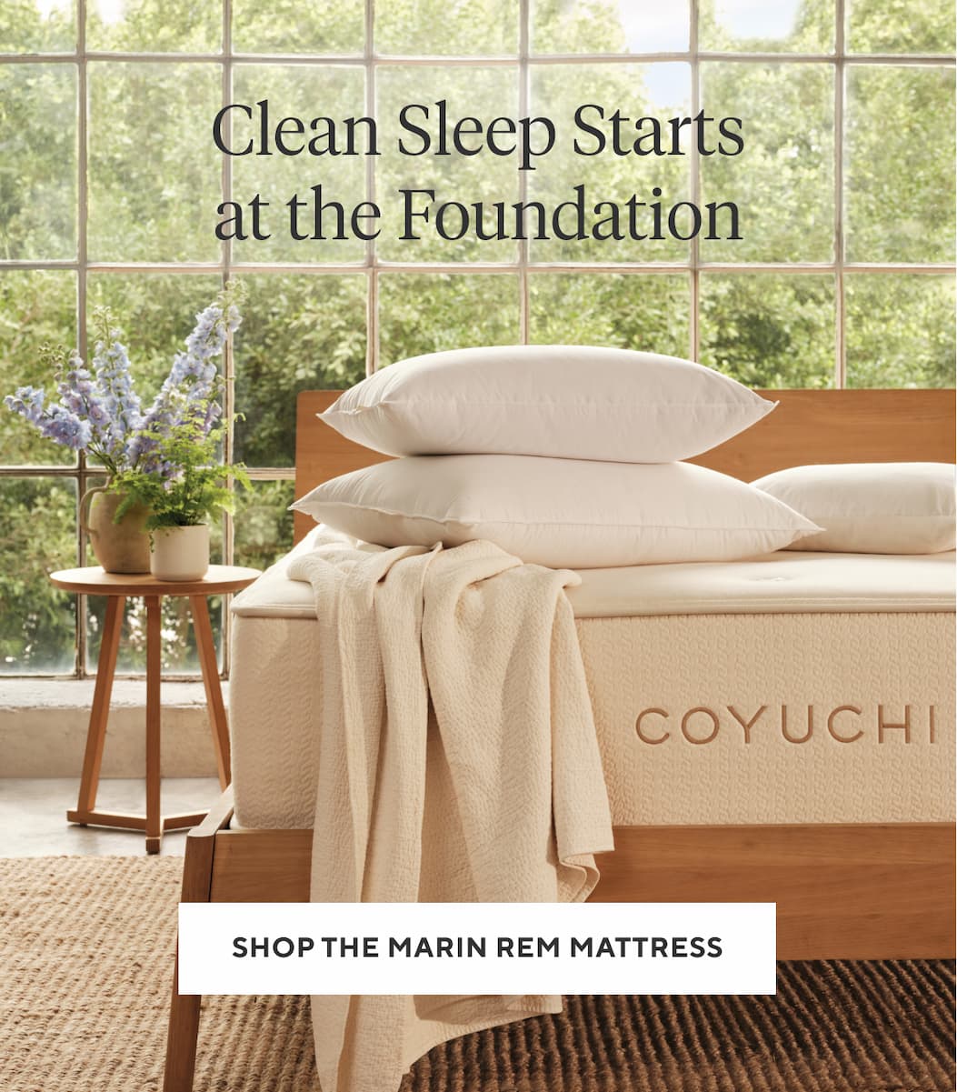 Clean Sleep Starts at the Foundation Shop the Marin REM Mattress