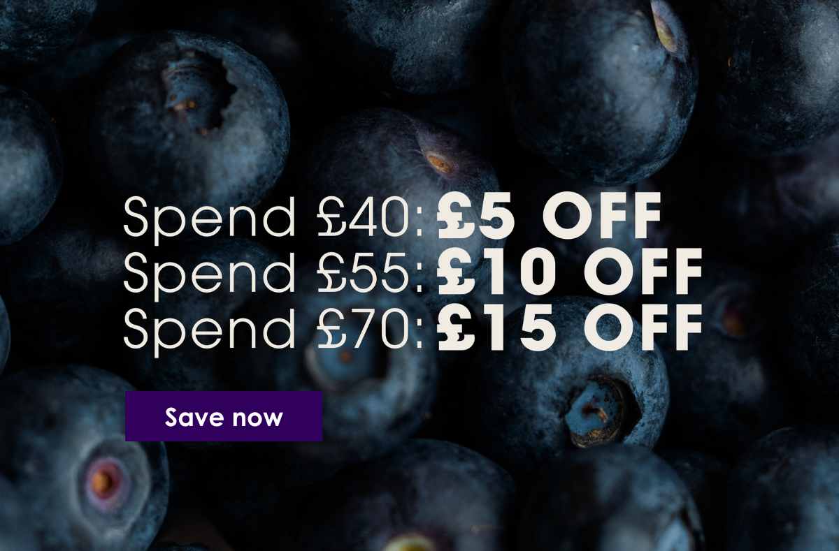 Spend £40 → Save £5 Spend £55 → Save £10 Spend £70 → Save £15