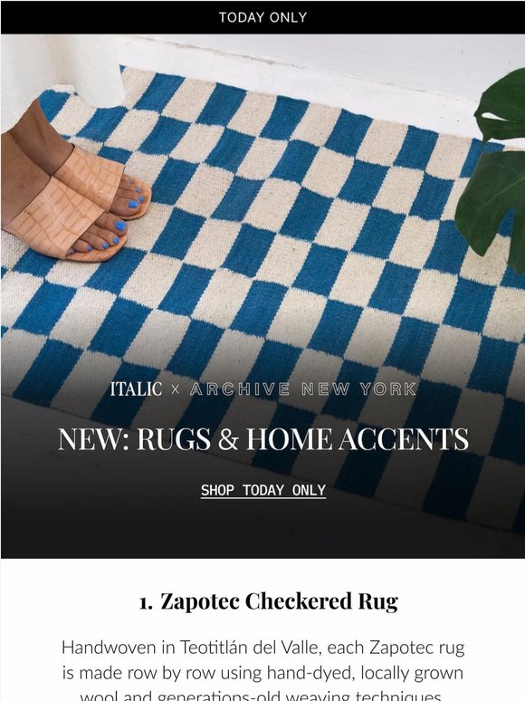Midweek Drop: Rugs & Home Accents