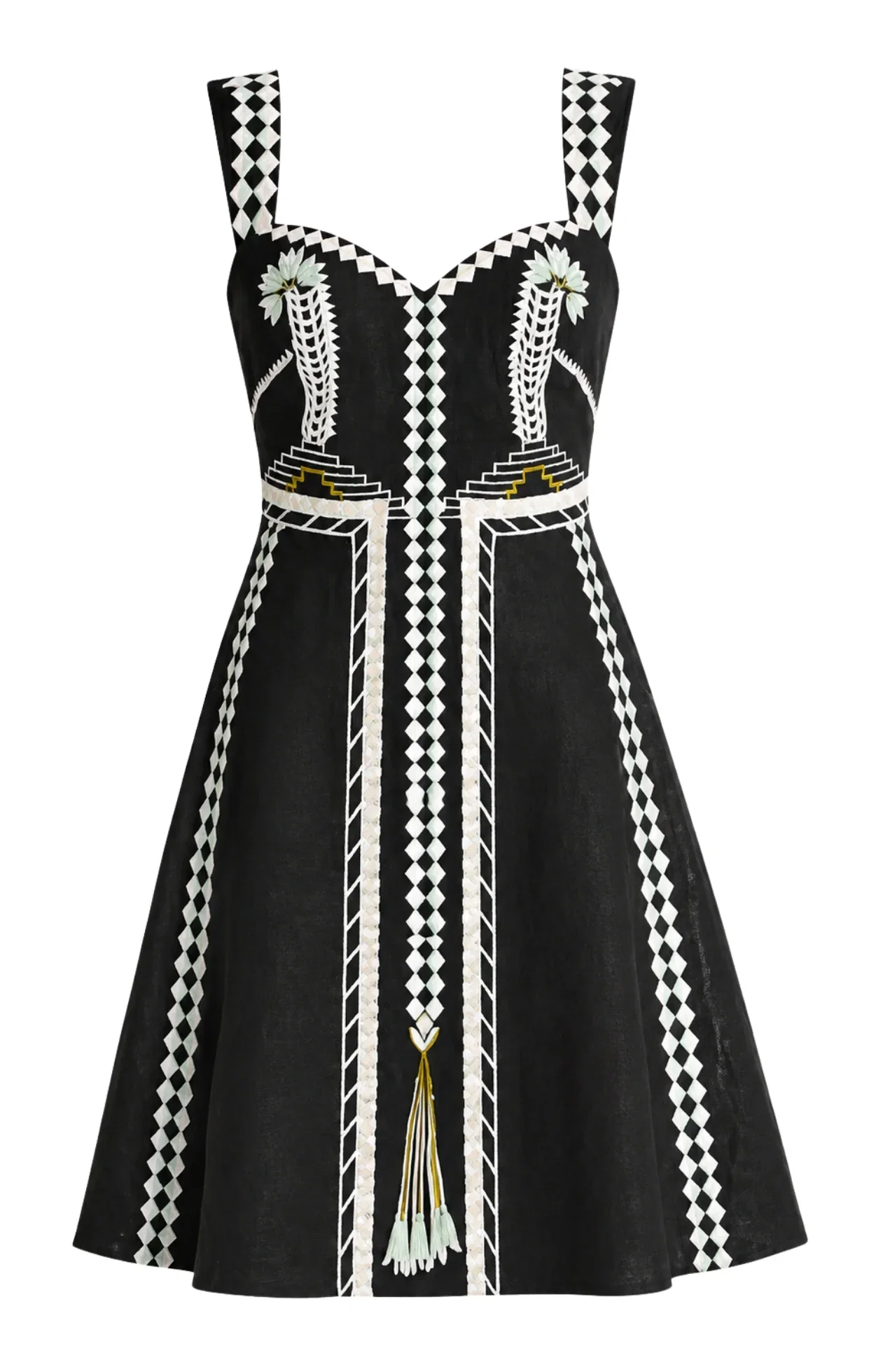 Image of Avalon Mini Dress - Black