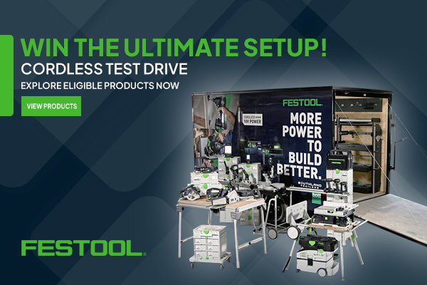 Win the Ultimate Festool Cordless Product Setup