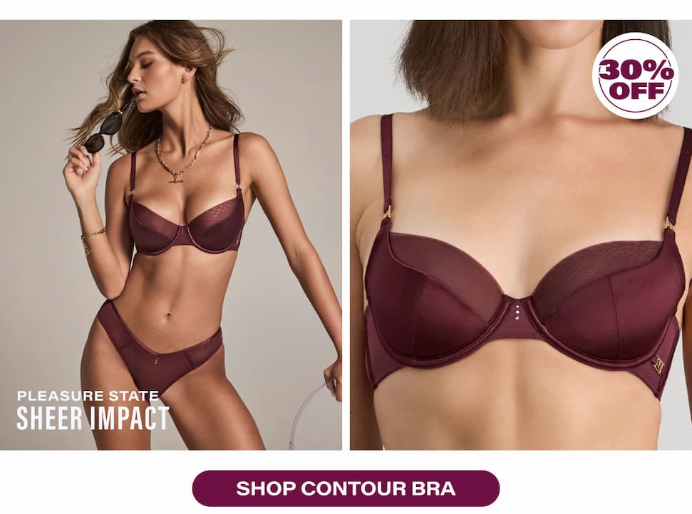 Sheer Impact Contour Bra