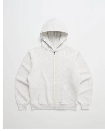 Classics Fleece Zip Up - Ash