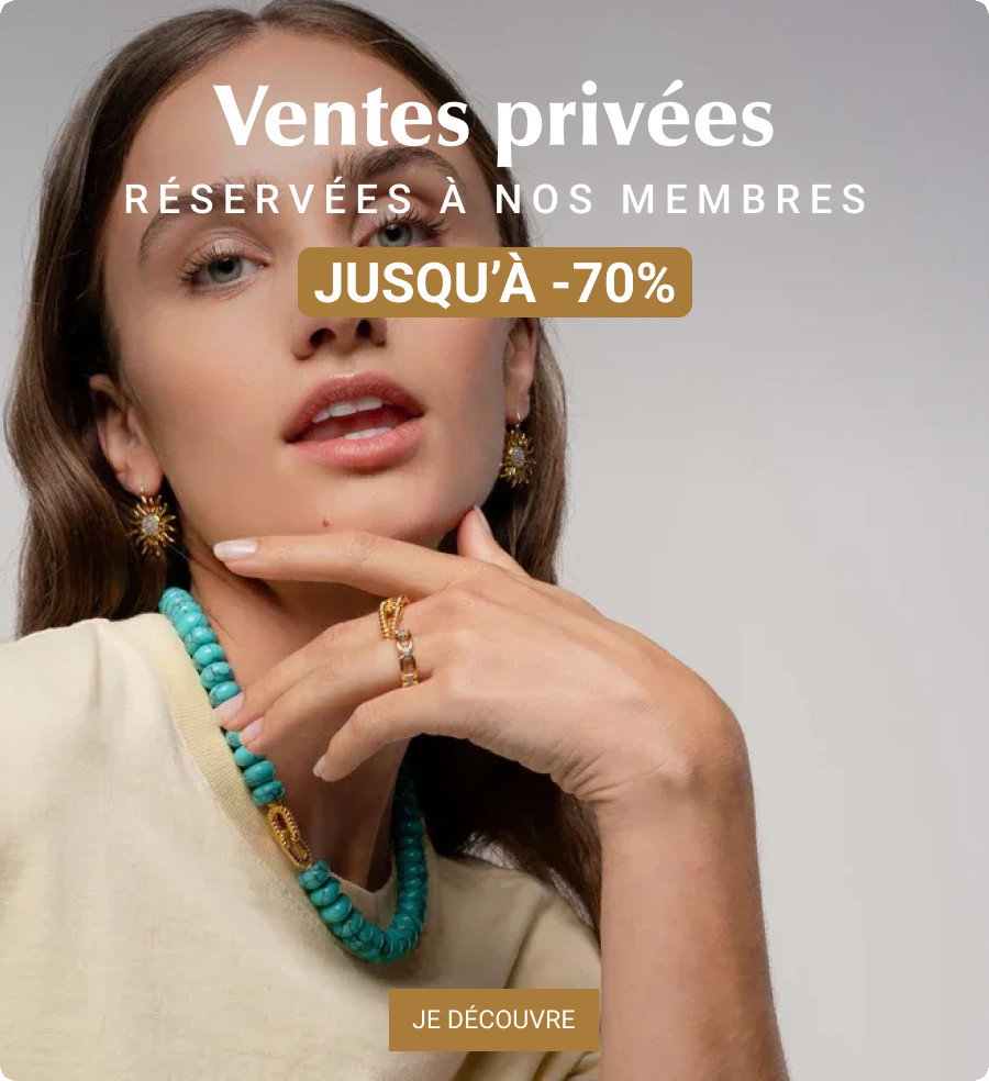 Ventes privées Réservées à nos membres Jusqu’à -70%