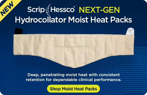 ScripHessco NEXT-GEN Hydrocollator Moist Heat Packs