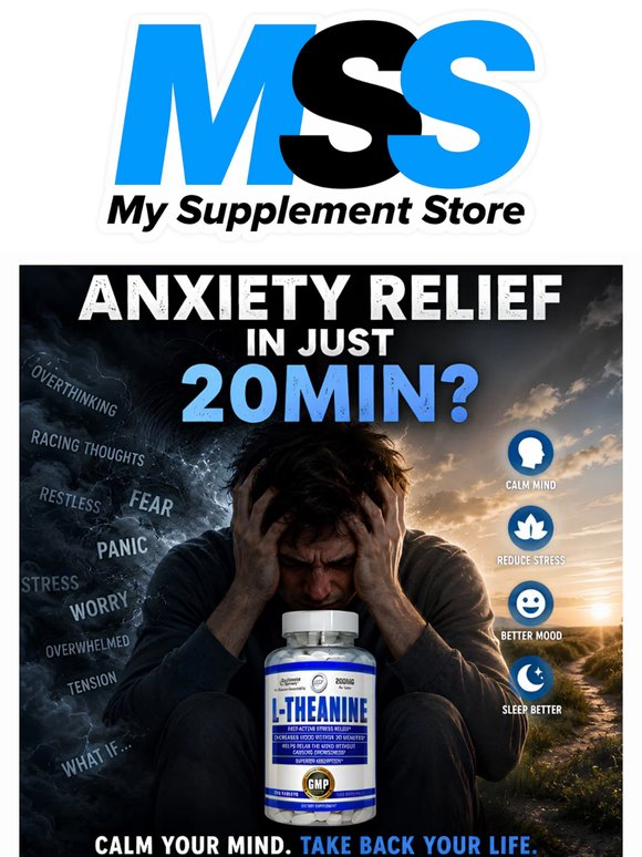 Feeling Stressed? L-Theanine May Help