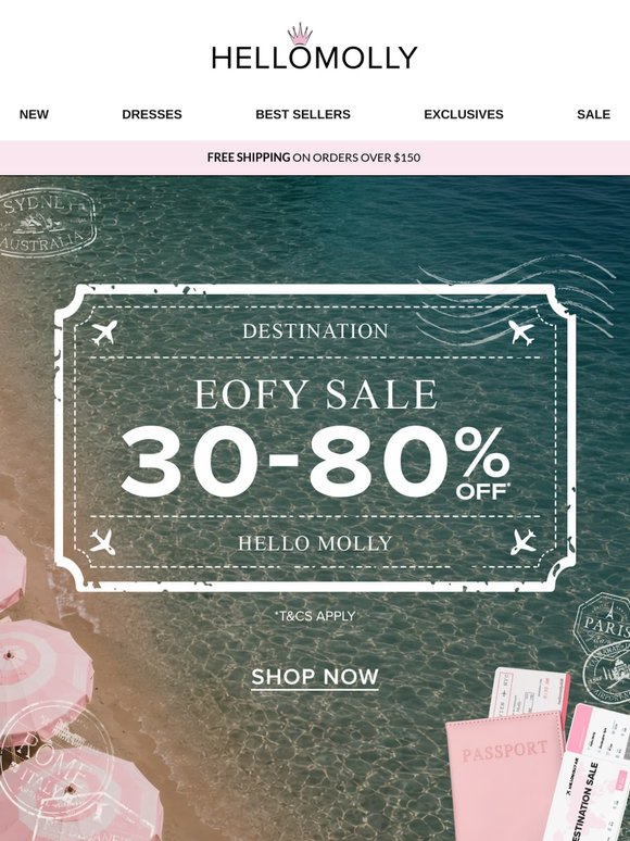 Destination: SALE