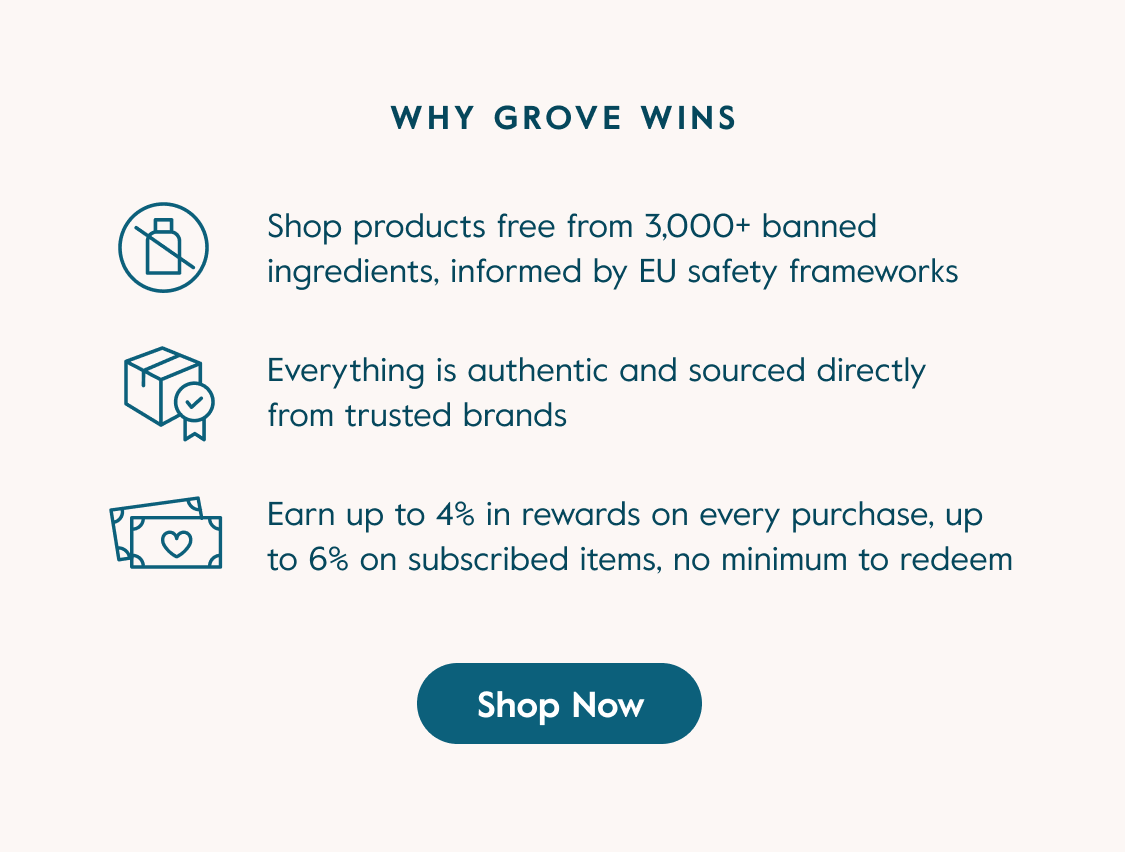 Why Grove wins - Shop Now