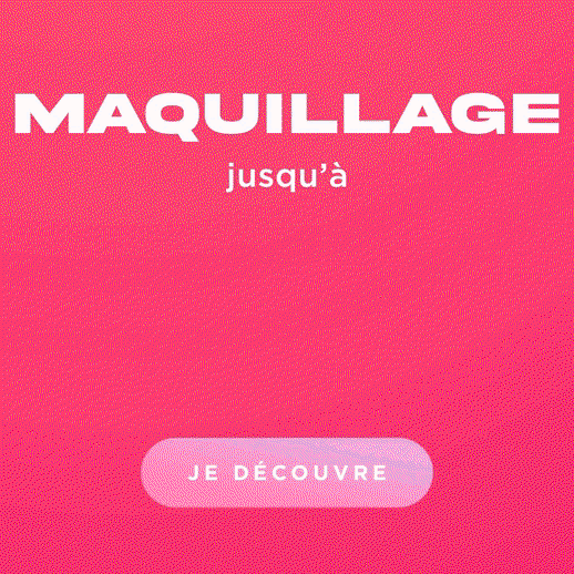 Maquillage jusqu'à -70%