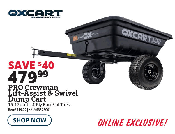 Oxcart pro crewman