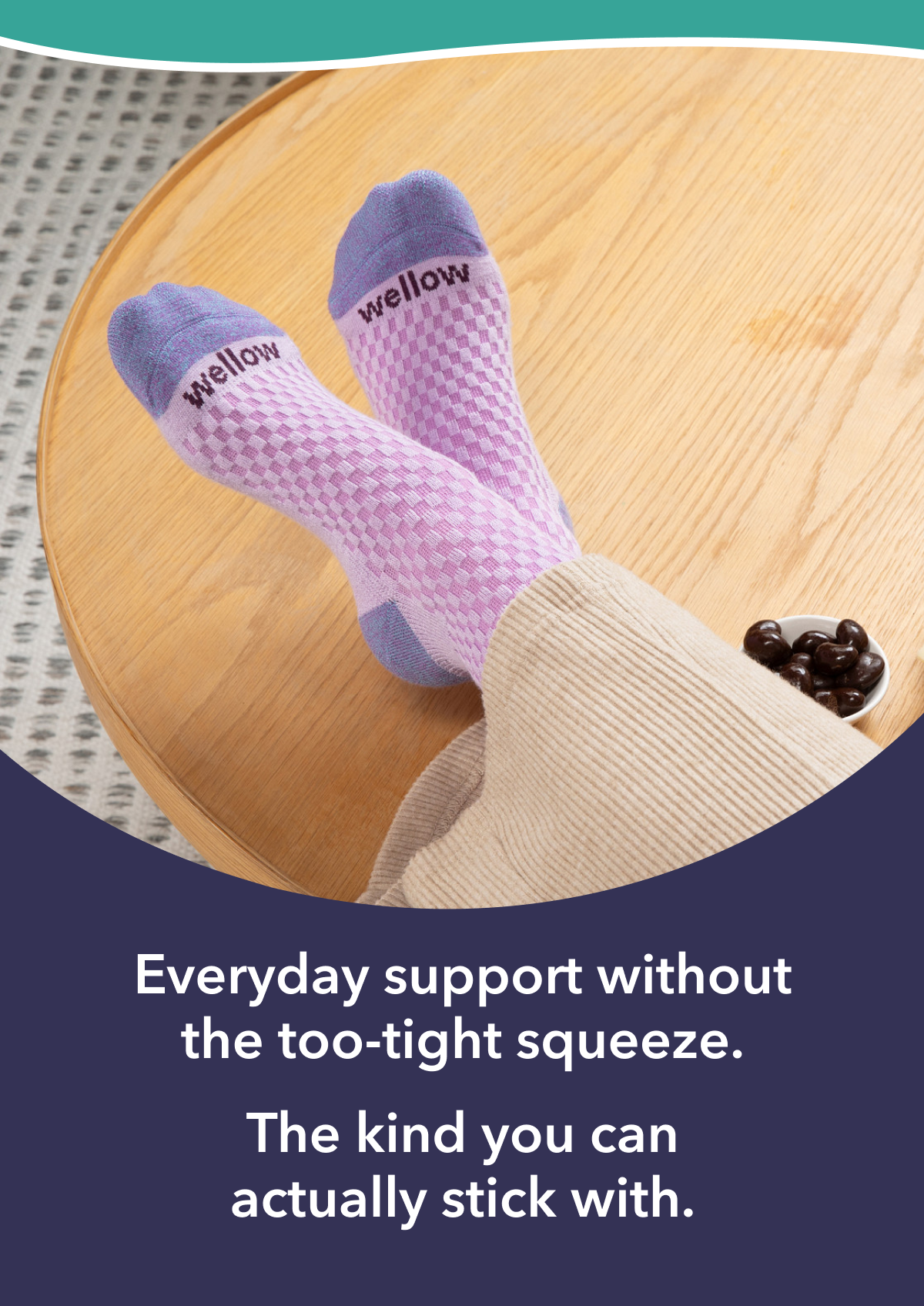 Everyday support without the too-tight squeeze.