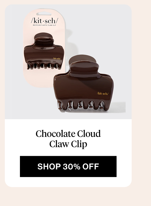 Chocolate Cloud Claw Clip