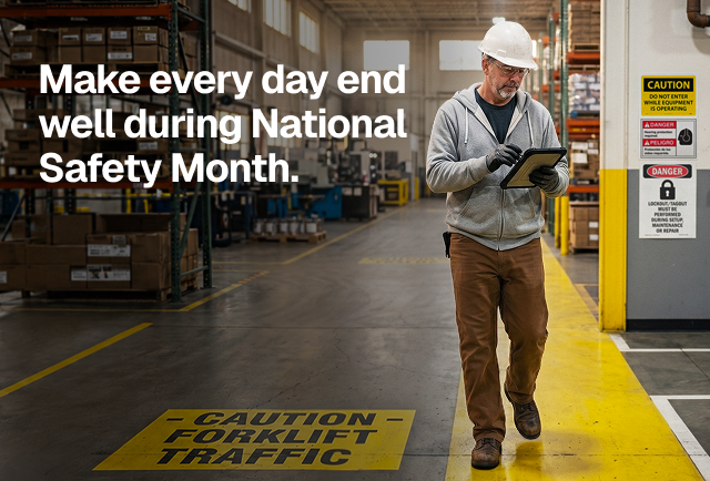Make every day end well during National Safety Month.