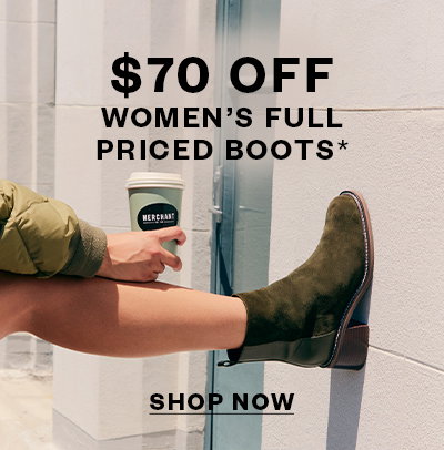 Shop $70 Off Boots