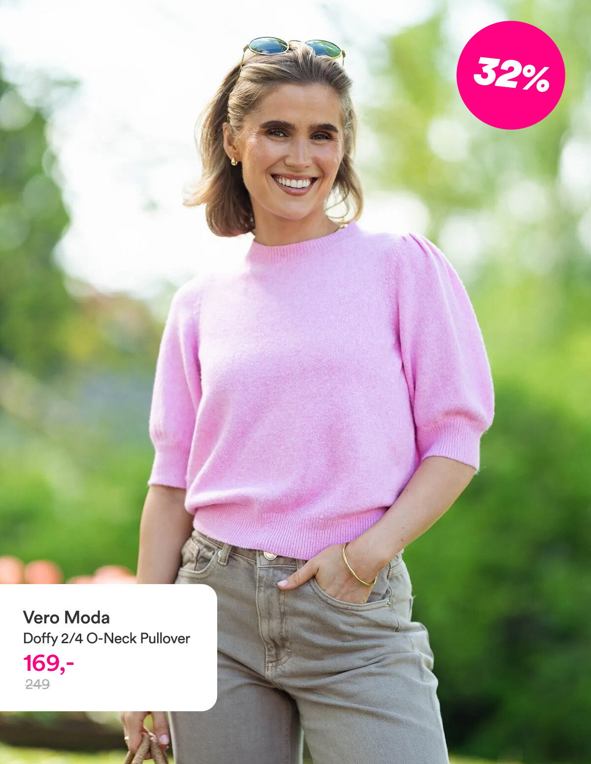 Vero Moda Doffy 2/4 O-Neck Pullover