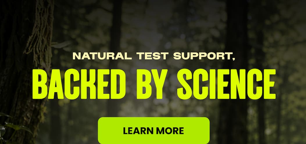 NATURAL TEST SUPPORT. BACKED BY SCIENCE. | LEARN MORE 