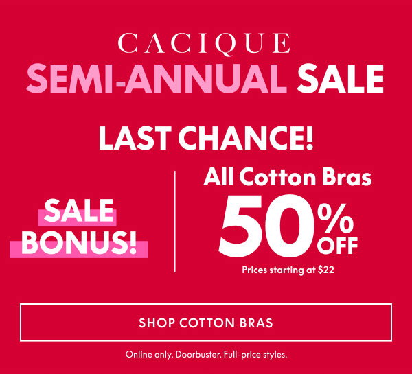 Cotton  Bras 50% Off