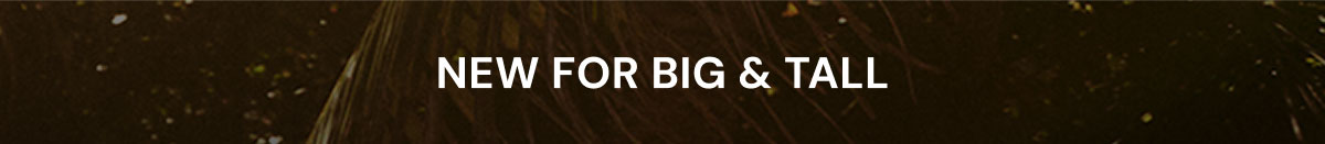 New For Big & Tall