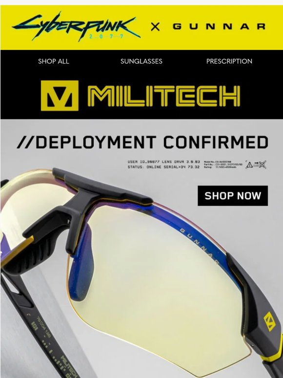Militech Deployment Authorized