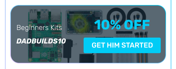 Vilros Physical Computing Bundle For Raspberry Pi | 10% OFF | GET HIM STARTED