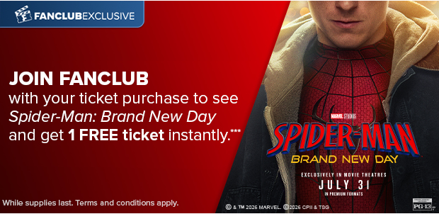 JOIN FANCLUB WITH YOUR TICKET PURCHASE***