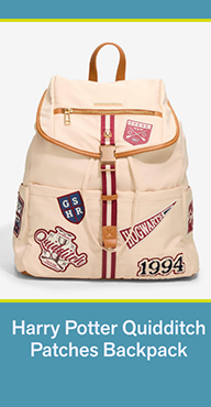 Harry Potter Quidditch Patches Backpack