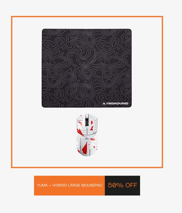 Yuma Higround Mouse Large Mousepad