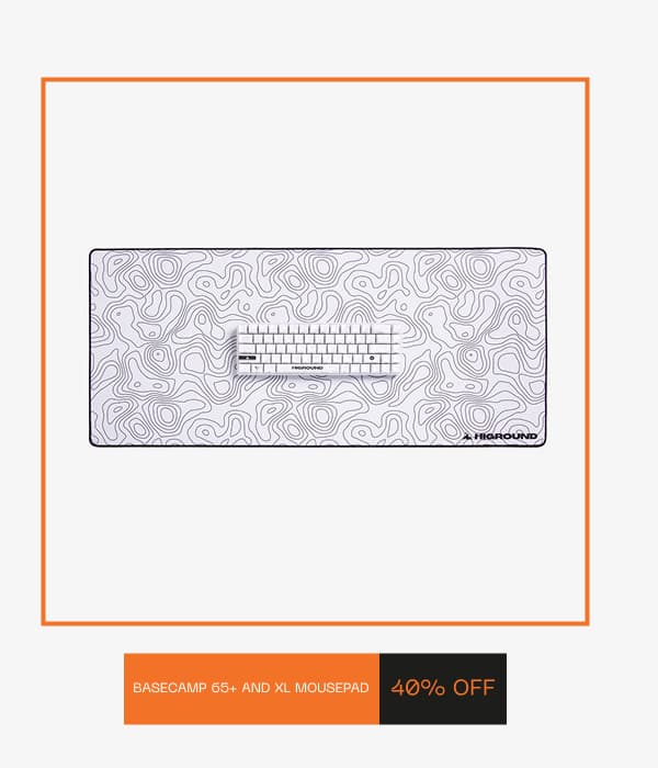 Basecamp Keyboard Higround XL Mousepad