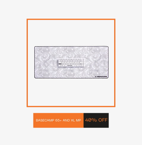 Basecamp Keyboard Higround XL Mousepad