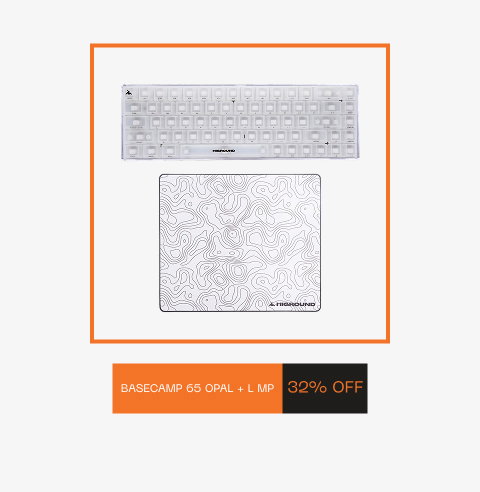 OPAL Keyboard Higround Basecamp 65 L Mousepad