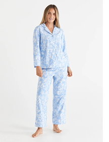 Floral Flannelette Pyjama Set