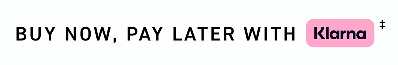Buy now, pay later with Klarna.