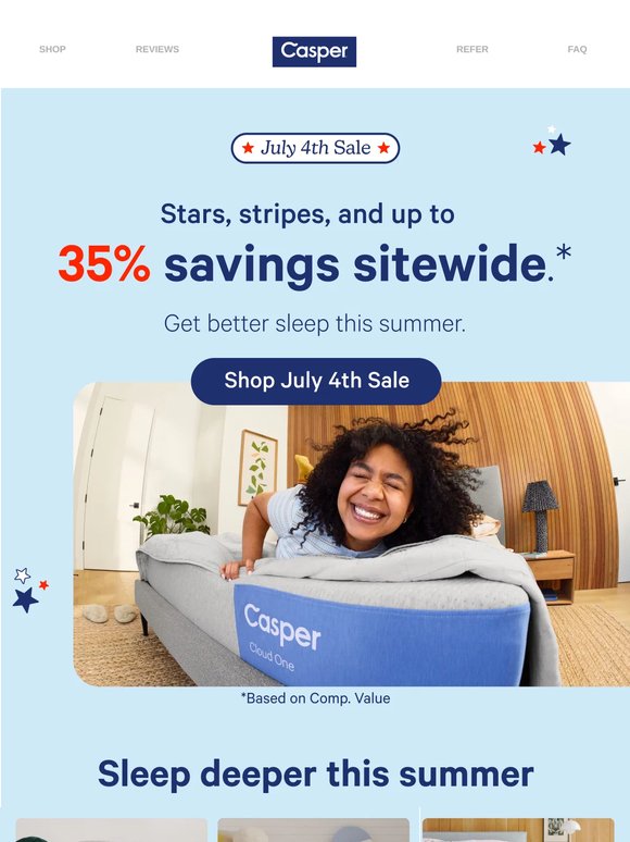 Save up to 35% sitewide.*