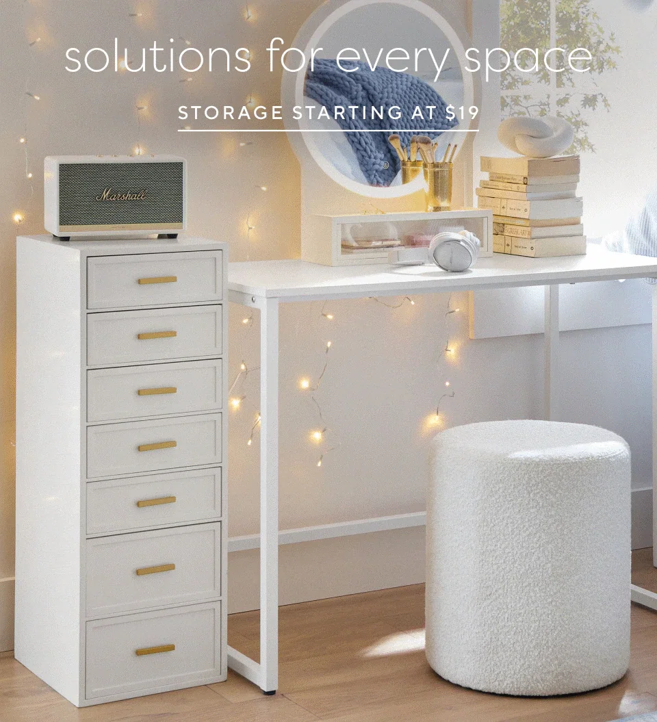 Shop storage starting at $19