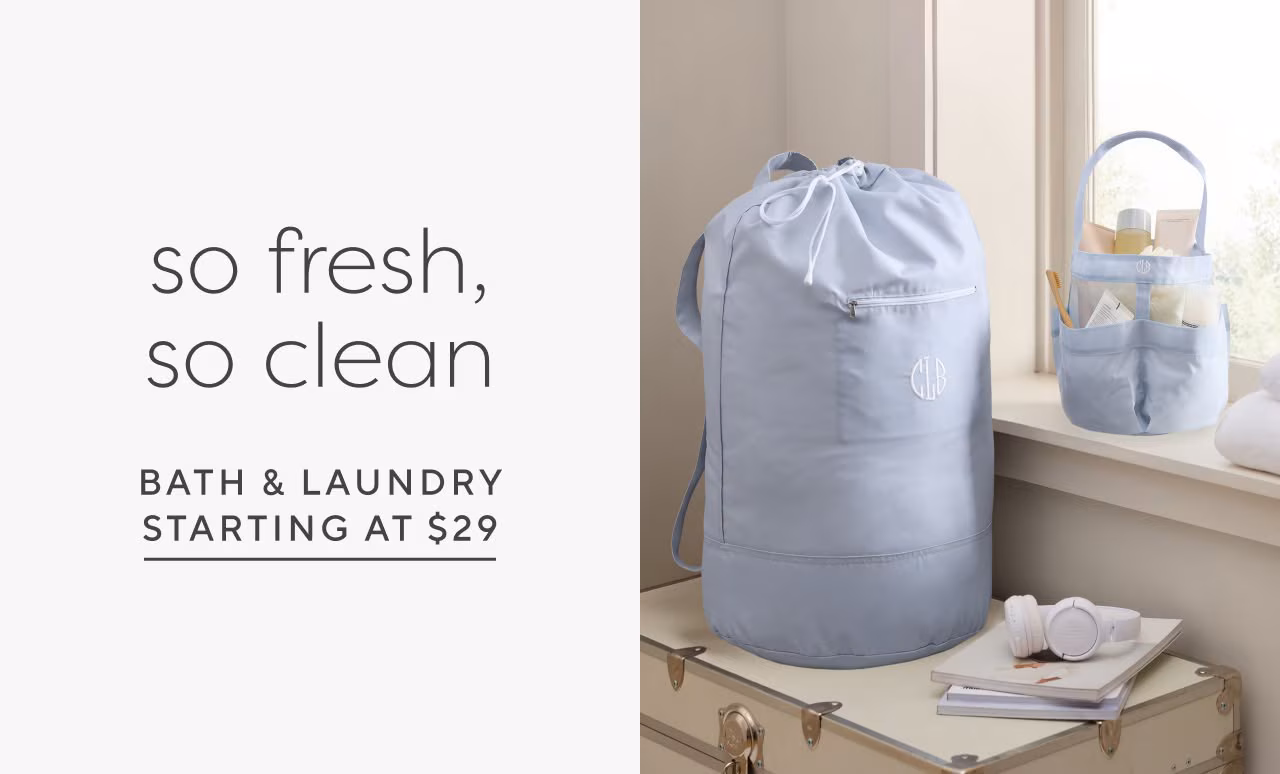 Shop bath and laundry starting at $29