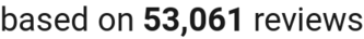 number of reviews